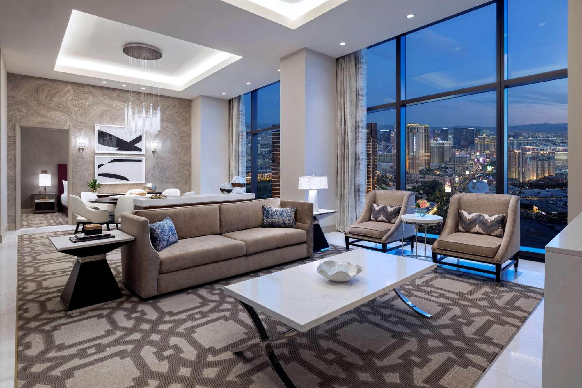 Crockfords Las Vegas, Lxr Hotels & Resorts At Resorts World Экстерьер фото